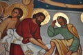 Jesus Washes His DisciplesÃ¢â¬â¢ Feet PAINTINGS Royalty Free Stock Photo